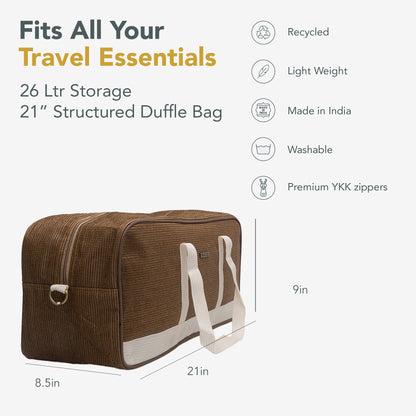 Structured Duffle Bag
