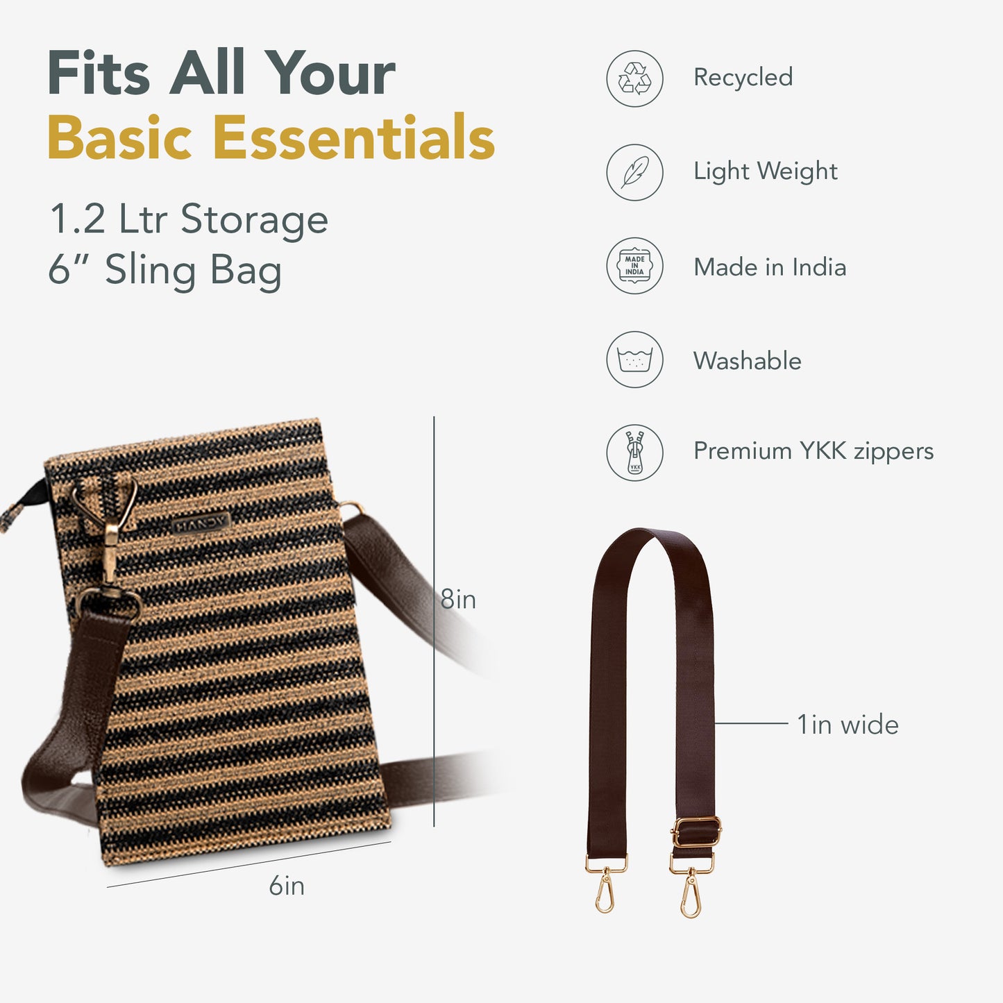 Daily Handy Sling Bag