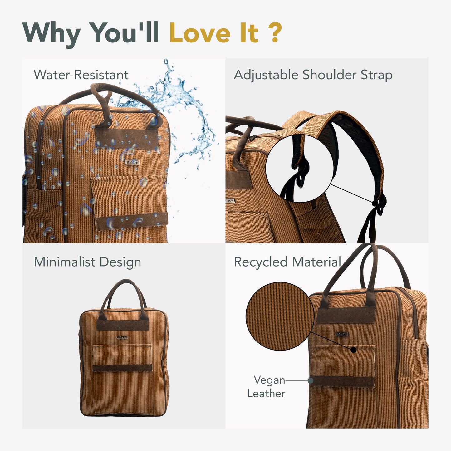 Handy Laptop Backpack