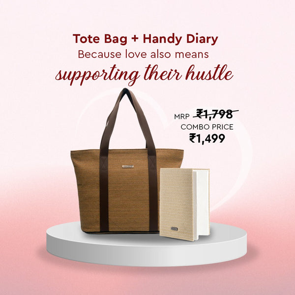 Valentine’s Workday Love Combo (Tote Bag + Handy Diary)