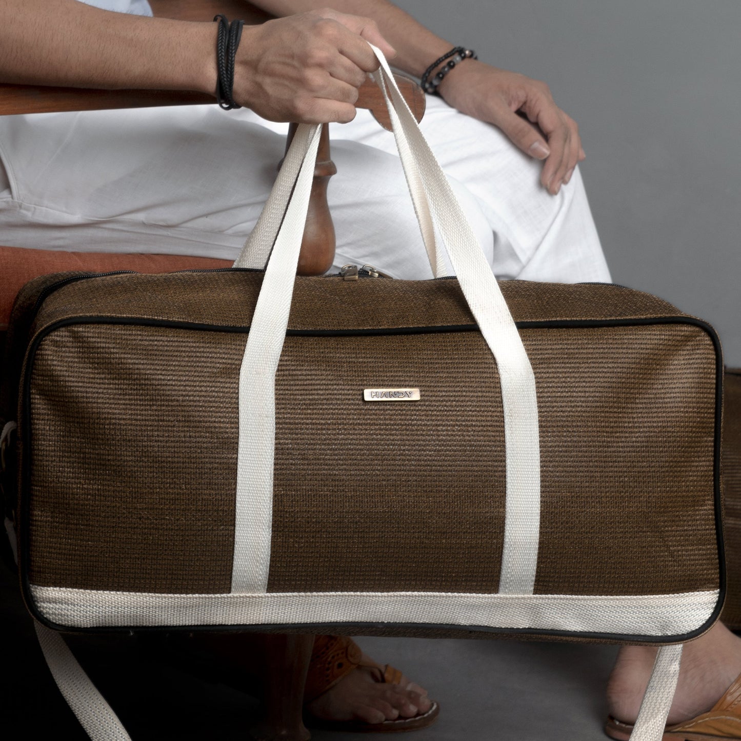 Structured Duffle Bag